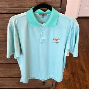 Men’s Peter Millar Summer Comfort Polo, The Ocean Course at Kiawah, Size Medium